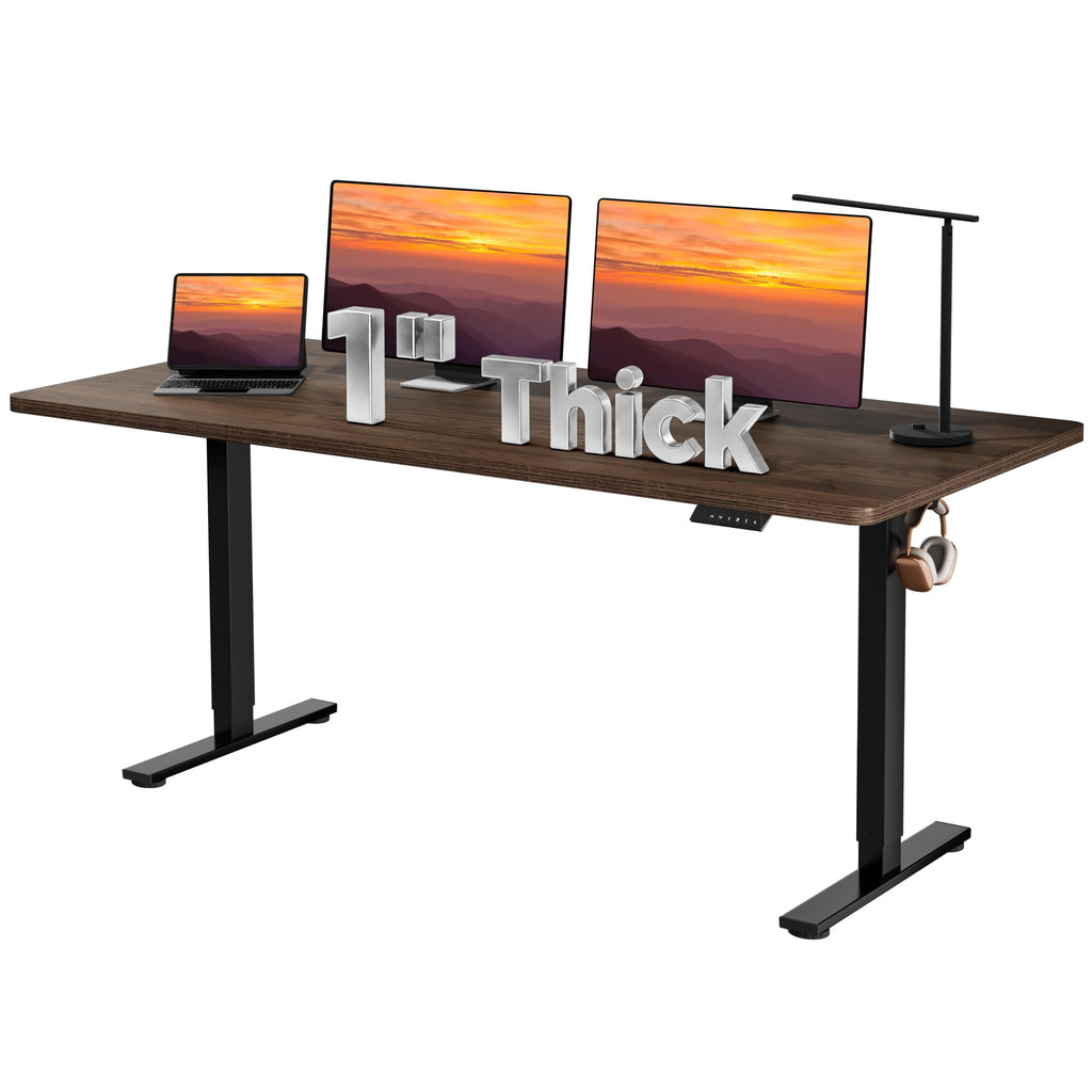 79''x31''Dual Motor Adjustable Large Standing Desk for Home Office