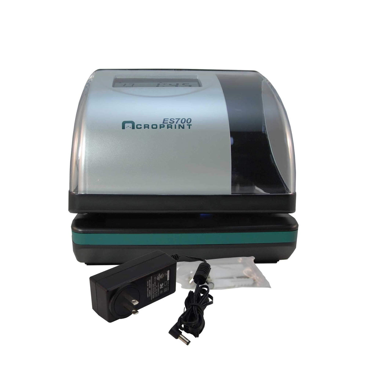 Acroprint 01-0182-000 Model ES700 Electronic Time Recorder, Internal Battery Backup Maintains Time Even During Power Outages, Accommodates Right or Left-hand Time Cards, Selectable Hour Format