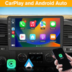AWESAFE 4Core 64GB Car Radio Stereo for Chevy Silverado 2007-2013 Tahoe Equinox GMC Sierra Yukon 10 inch Touch Screen CarPlay Android Auto