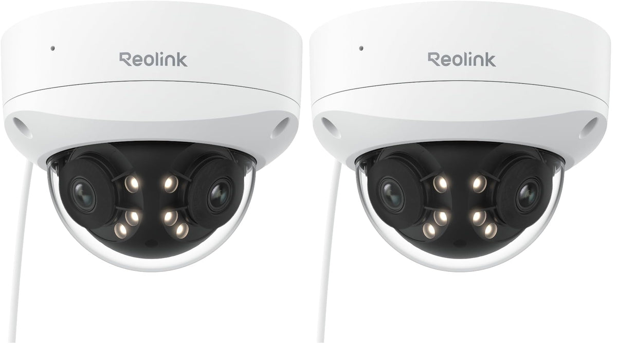 REOLINK Duo 2V PoE 8MP Dual-Lens PoE Camera with IK10 Vandal-Proof