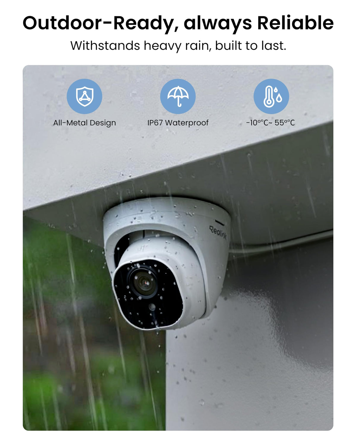 REOLINK 8CH 4K/8MP Home Security Camera System with 2TB HDD RLK8-800D4