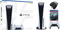 PS5 Disc Edition Gaming Console System Bundle – Plus: God of War Game, and Dikit Controller Case – System Bundle, PS5 Controller, Video Game, Accessories