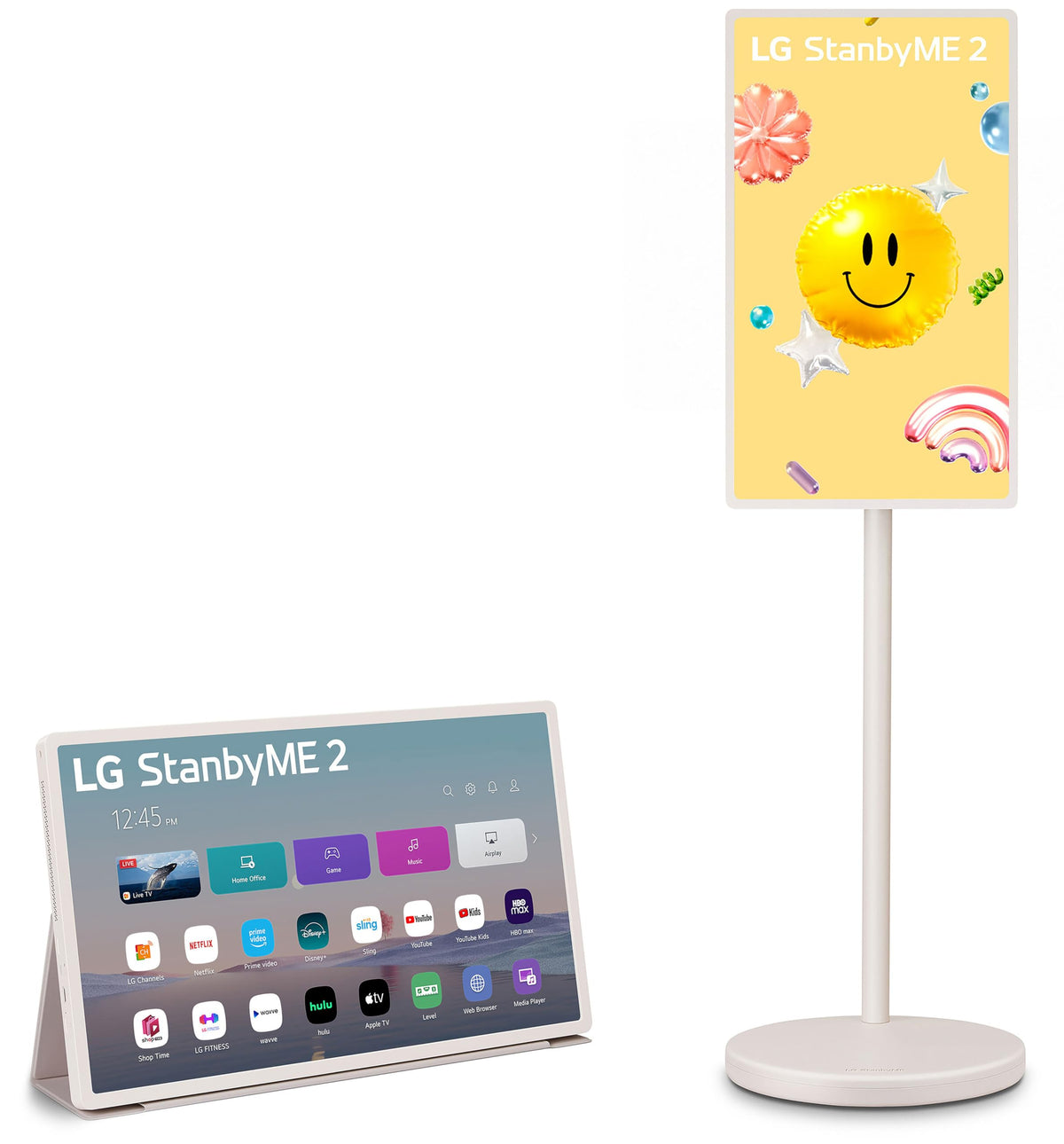 LG StanbyME 2 27 Inch Portable Smart Touch Screen with 4hr Battery