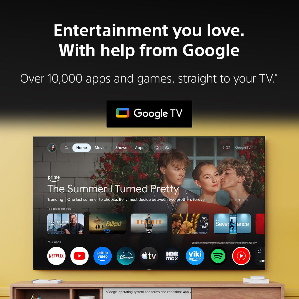 Sony 65 Inch BRAVIA 6 OLED 4K HDR Smart Google TV with Gemini (K-65A60)