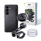 SP CONNECT Moto Bundle II with Anti Vibrations Module| SPC+ | Compatible with for Samsung S23 Ultra| Motorcycle Phone Mount |Phone Mount for Motorcycle Handlebars | Cell Phone Holder