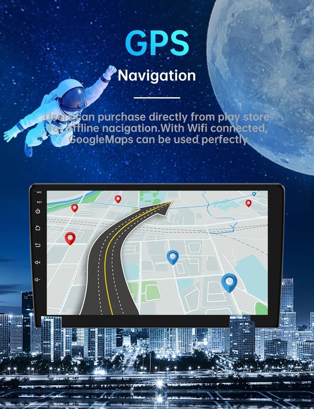 Rolax Android 13 9 inch Stereo Radio Carplay Car Multimedia Video Player GPS Navigation Compatible with Honda Odyssey 2019-2021 WiFi Bluetooth Wireless