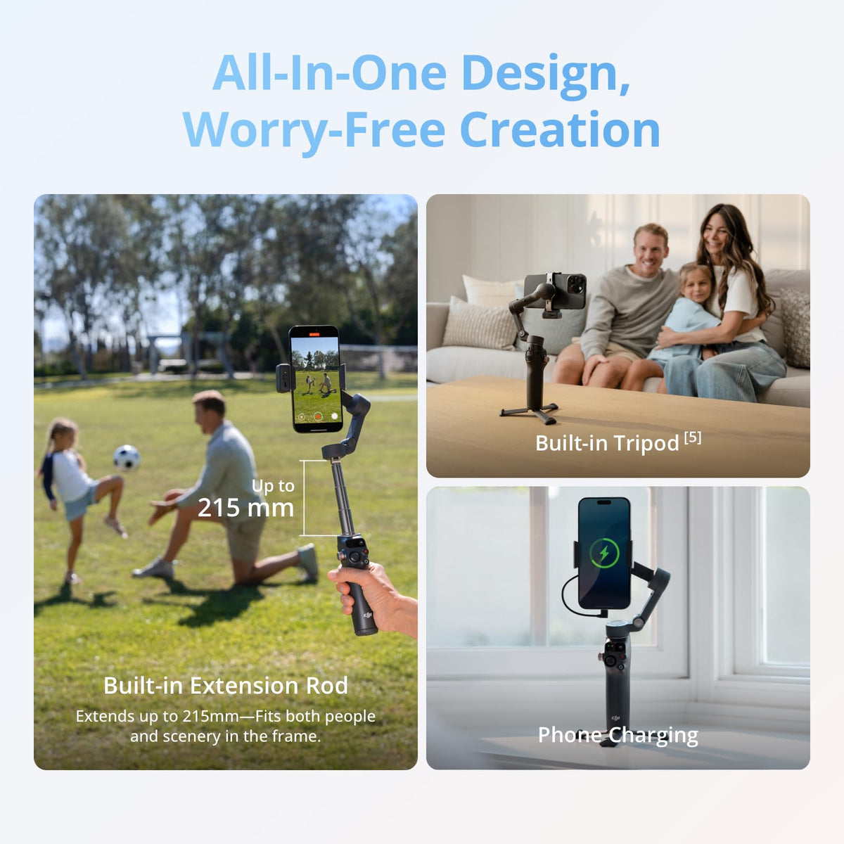 DJI Osmo Mobile 8 + Mic Mini Transmitter (Infinity Black)