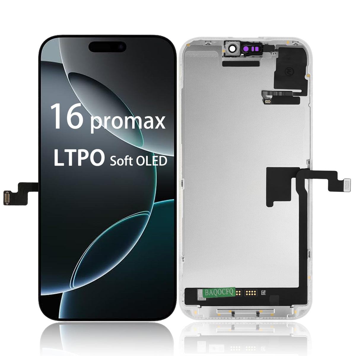 Soft LTPO OLED for iPhone 17 Pro Max Screen Replacement