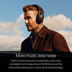 Bowers & Wilkins Px8 S2 Wireless Over-Ear Headphones, Warm Stone