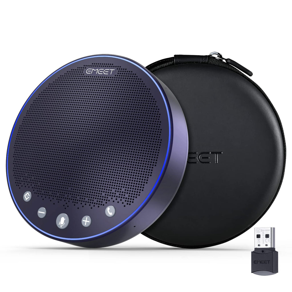 EMEET M220 Bluetooth Speaker, Daisy Chain/Use Alone up to 16 attendees