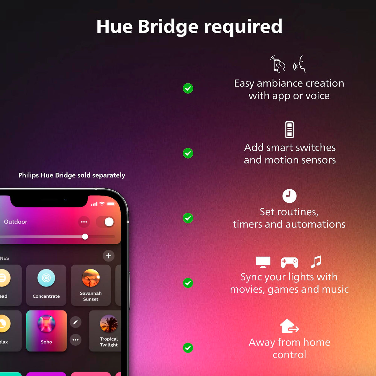 Philips Hue Play HDMI Sync Box 8K, 1-Pack
