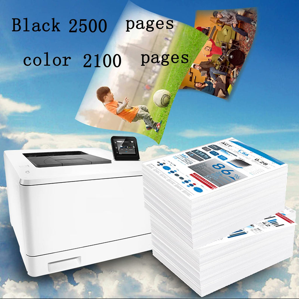 Compatible Toner for HP 416A Cartridge Replacement for HP Color LaserJet Pro M454dw 454dn 454nw MFP M479dw 479fnw Printer Office Supplies, Office Electronics Suit