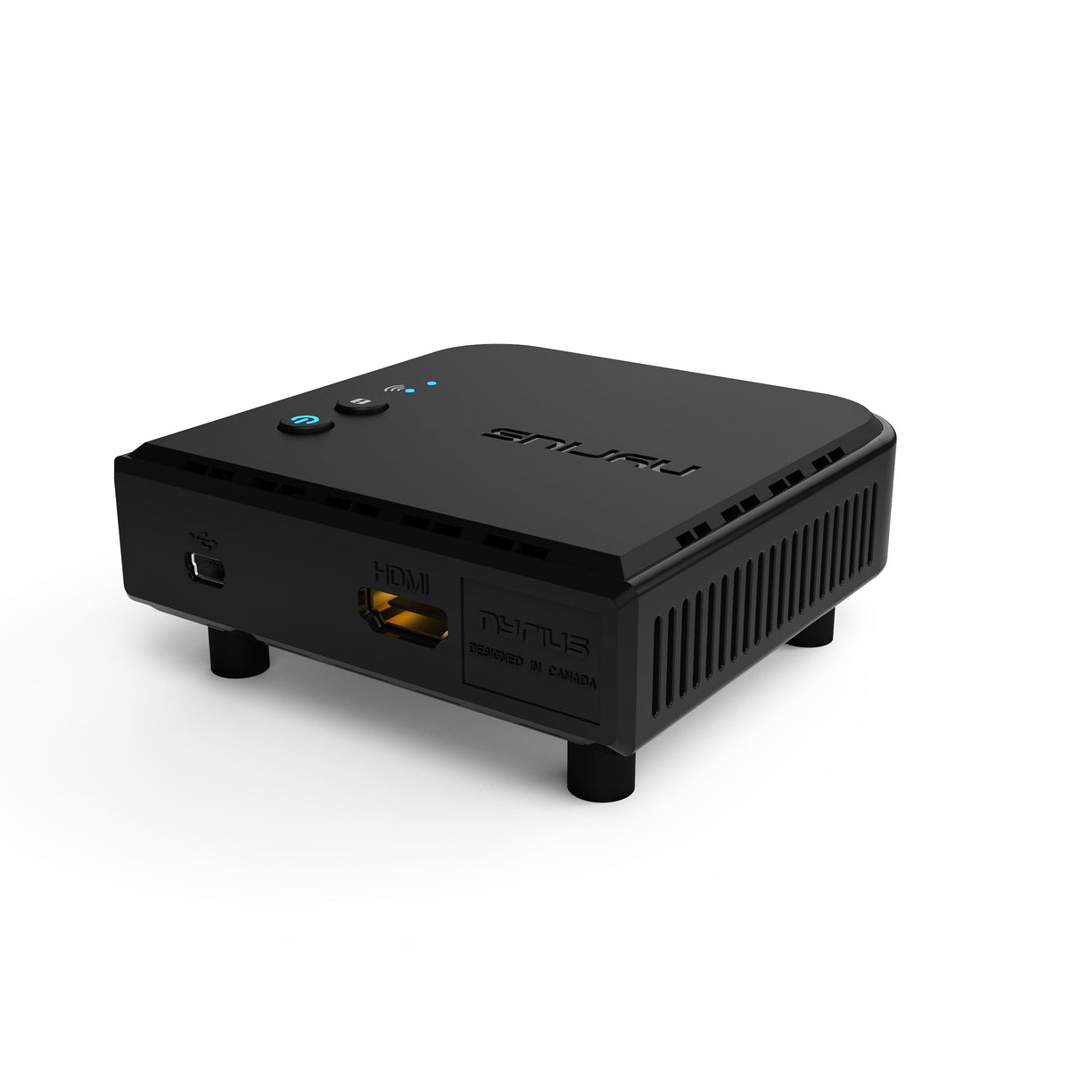 Nyrius Aries Pro Wireless HDMI Transmitter & Receiver to Stream HD 1080p 3D Video from Laptop, PC, Cable, YouTube, PS4, Drones, Pro Camera, to HDTV/Projector & Bonus HDMI Cable
