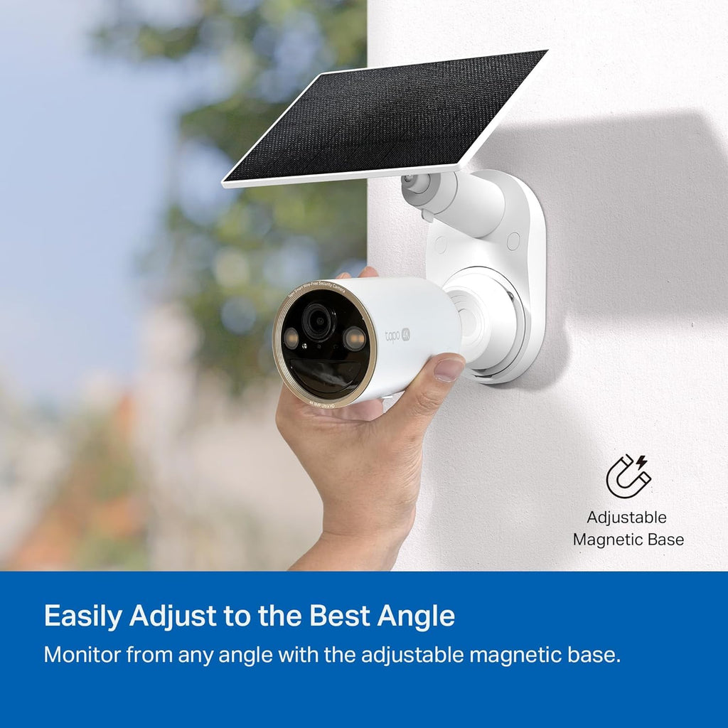 Tapo MagCam 4K Outdoor Wireless Security Camera, C460 KIT(3-Pack)