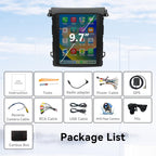 Android 14 Car Radio Compatible with Subaru XV/Crosstrek 2018–2021,4G+64G,9.7" Touch Screen Car Stereo with Wireless Carplay&Android Auto,FM/GPS/SWC/Mirror Link/Backup Camera