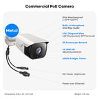 ONWOTE 16 Channel PoE Security System, 6K 12MP NVR, 16x 4K 8MP IP Cameras