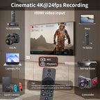 ZowieREC 4K HDMI Video Recorder, Premium Aluminum, No PC Required