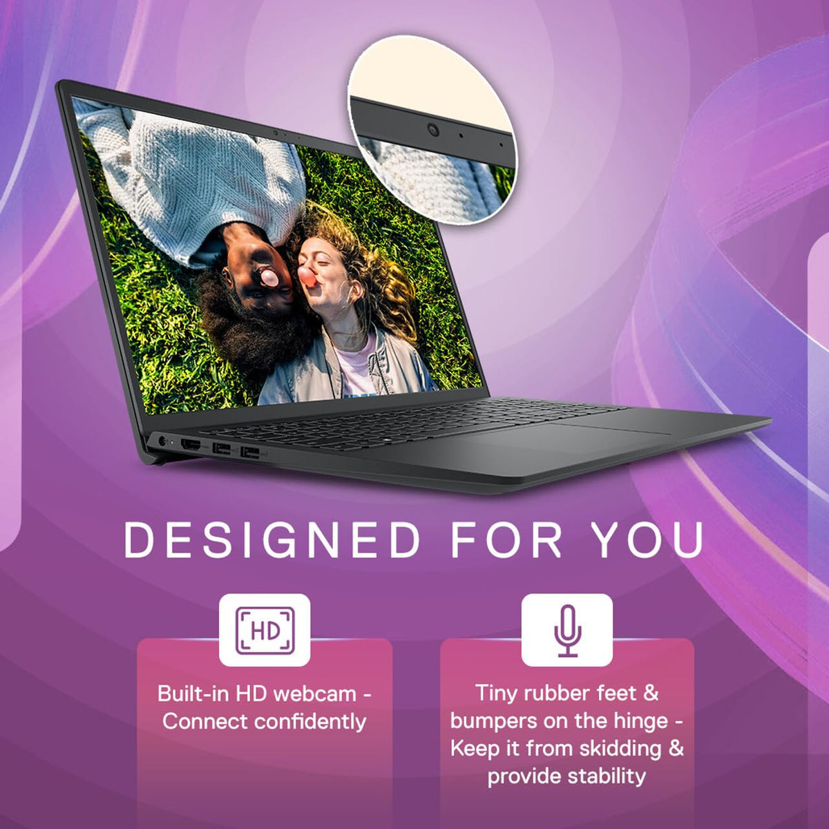 DELL Inspiron 15 3530 Business Laptop, 15.6" FHD Touchscreen, Intel Core i5-1334U, 16GB RAM, 1TB SSD, Lifetime Microsoft Office 2024, Webcam, HDMI, Wi-Fi 6, Windows 11 Pro, Black