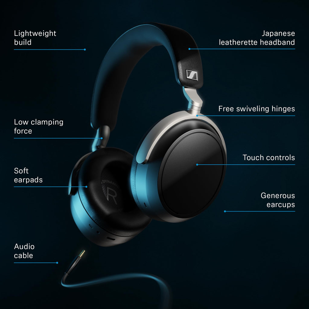 Sennheiser HDB 630 Wireless Audiophile Headphones with Incl. Hi-Res Dongle