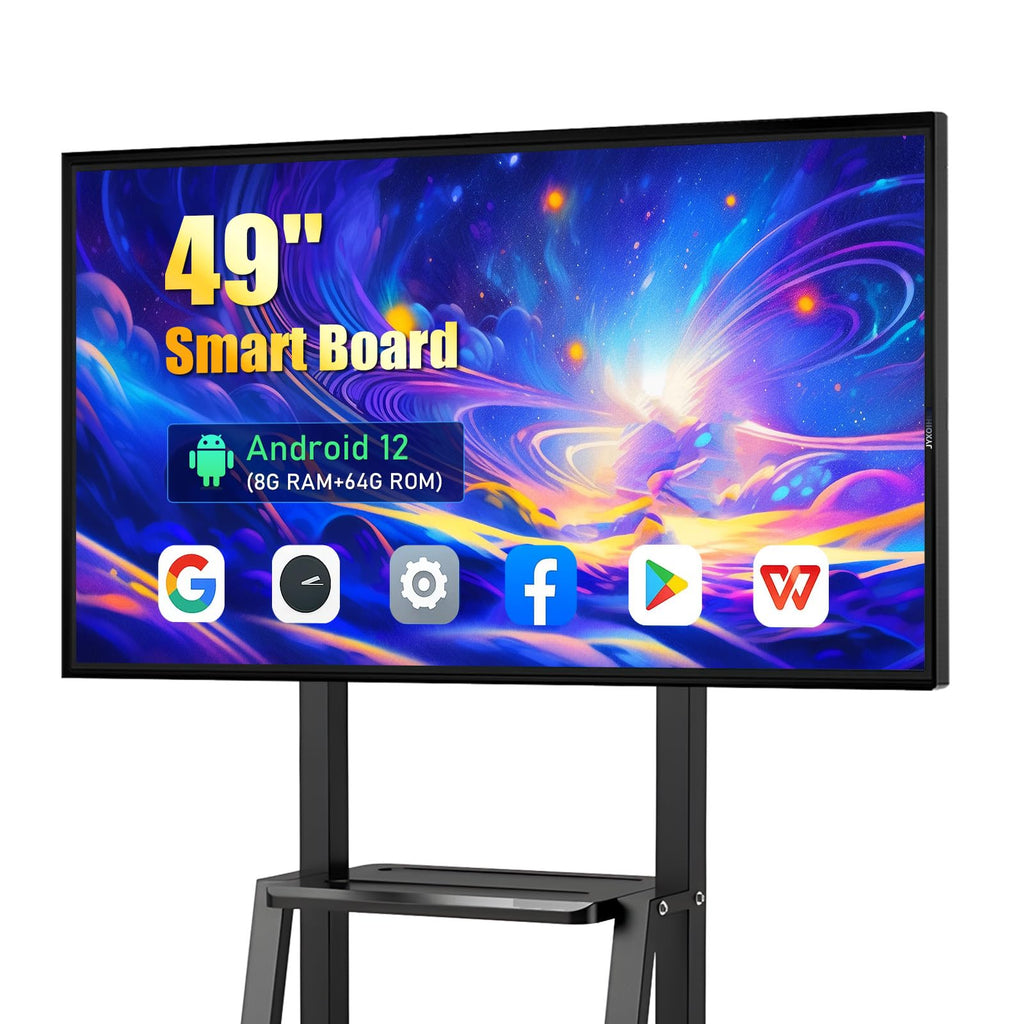 75‘’ Smart Board, 4K UHD Interactive Whiteboard for Office