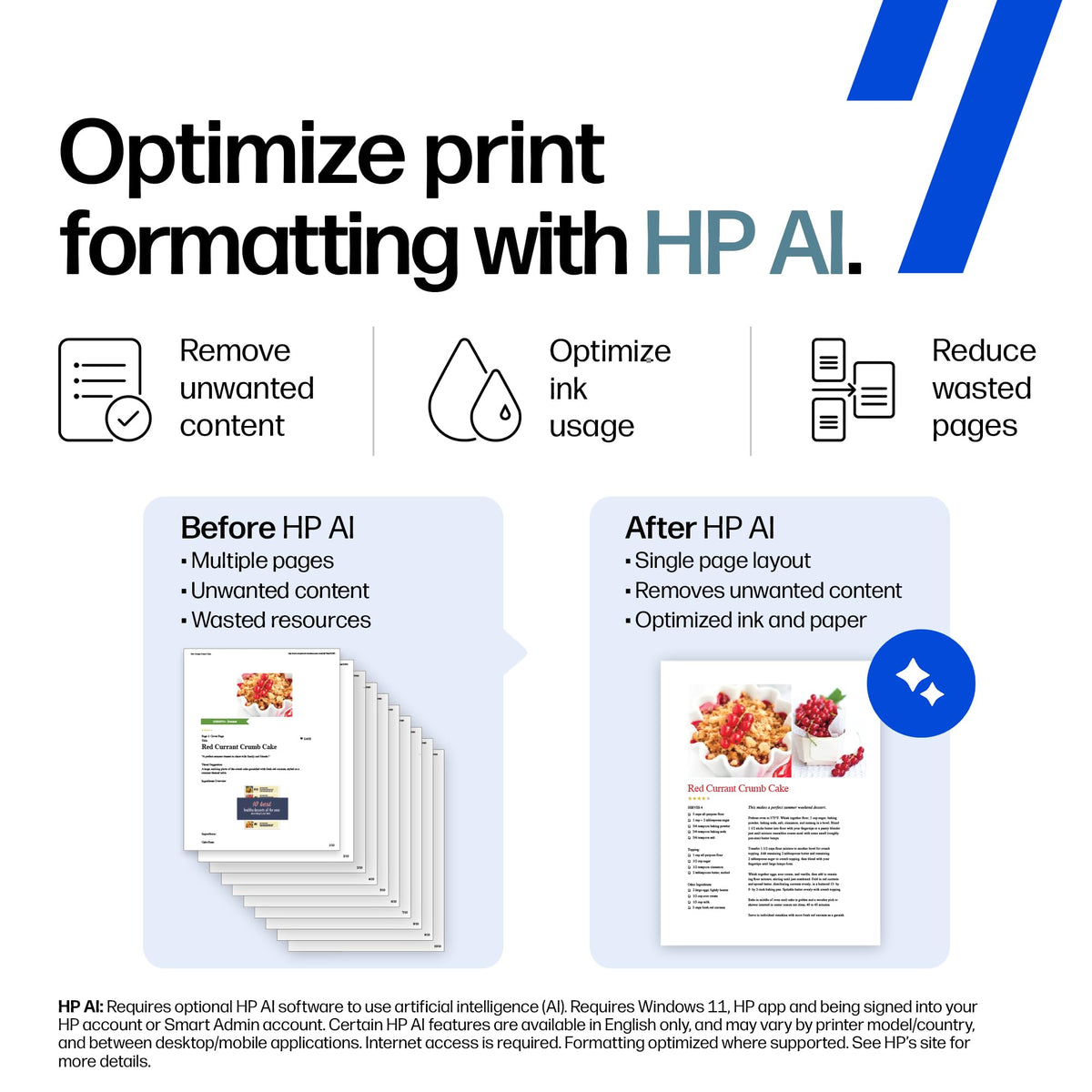 HP OfficeJet Pro 8135 Wireless All-in-One Color Inkjet Printer, Print, Scan, Copy, Fax, ADF, Duplex Printing Best-for-Home-Office, 3 Month Trial of Instant Ink Included, AI-Capable (C2VK1A)