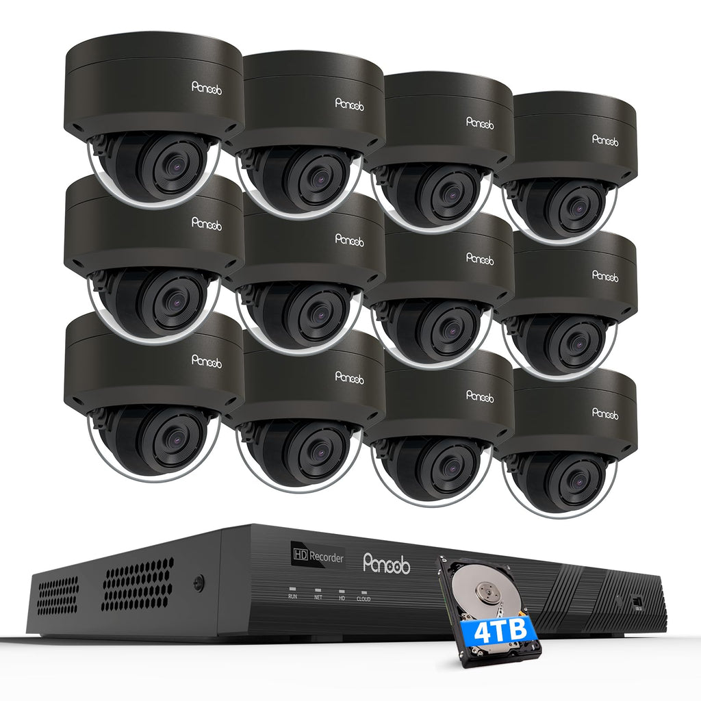 4K 32 Channel Security Camera System with 8TB HDD, PD54B2032-8M