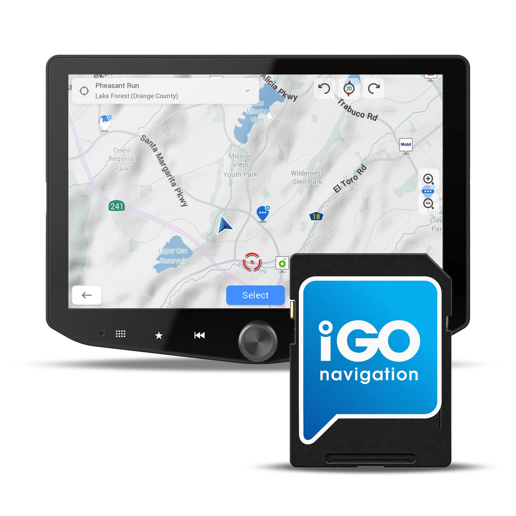 Stinger iGO Offline GPS Navigation Card for HEIGH10+, HORIZON10, HORIZON12