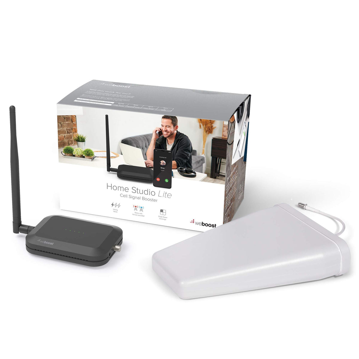 weBoost Home Studio Lite Cell Signal Booster for Verizon and AT&T