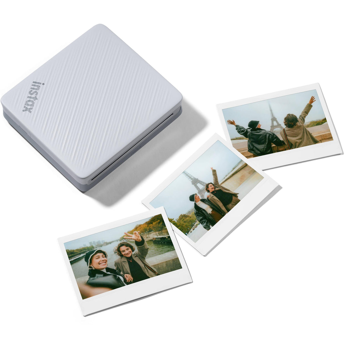 Fujifilm Instax Link Wide 2 Smartphone Printer Blue Bundle