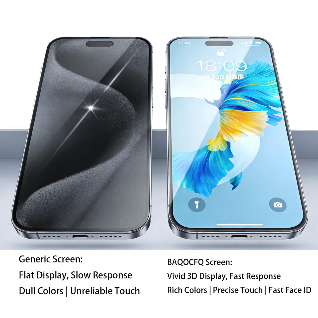 Soft LTPO OLED for iPhone 17 Pro Max Screen Replacement