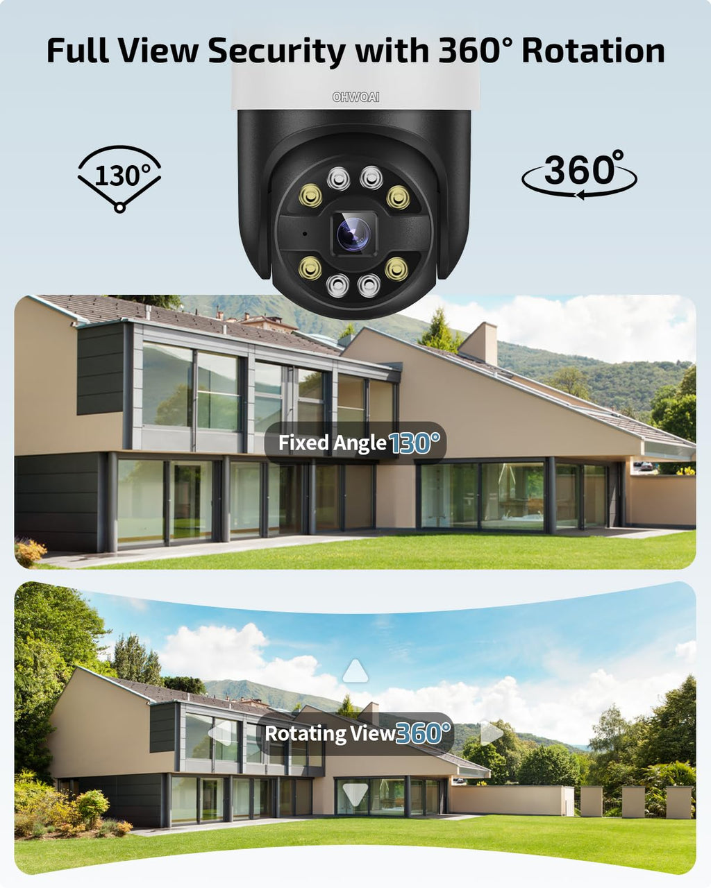 4K Outdoor Wired Security Camera System, PoE Video Surveillance System