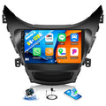 SIXWIN Android 13 6G+128G Car Stereo for Hyundai Elantra 2011 2012 2013 9 Inch Touch Screen Car Radio with CarPlay Android Auto Bluetooth Weather Forecast 59UI GPS Navigation WiFi Network Radio 32EQ