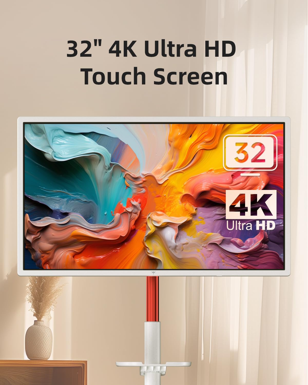 KTC MEGAPAD 32" 4K UHD Smart Portable TV, Touch Screen Monitor, A32Q7 Pro