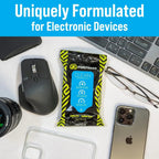 Fortress Electronic Wipes (25 ct, Pack of 72) Screen Cleaner Wipes for Tech