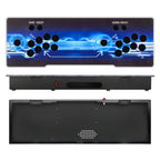ARCADORA Arcade Console DIY Case, Video Game Machine Box Replacement Case, Acrylic Panel, Empty Box, Supports 8 Buttons, Home Cabinet 2 Players For DIY Joystick Accessories Kit