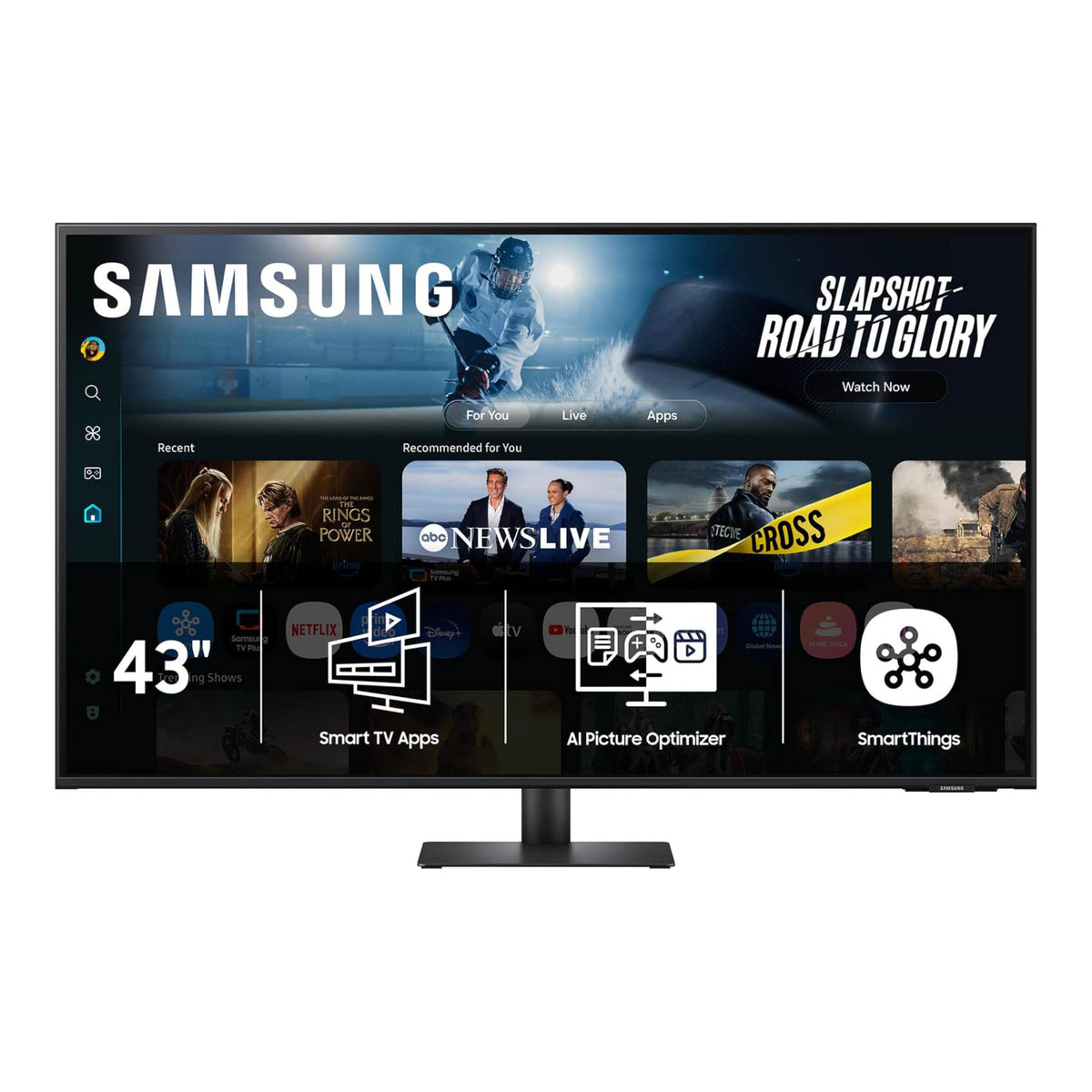 Samsung 43” M7 (M70F) Series 4K UHD Smart Monitor