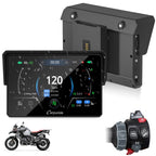 CARPURIDE W702BS for BMW Moto CarPlay & A-Auto Data Reading, Native Wonder