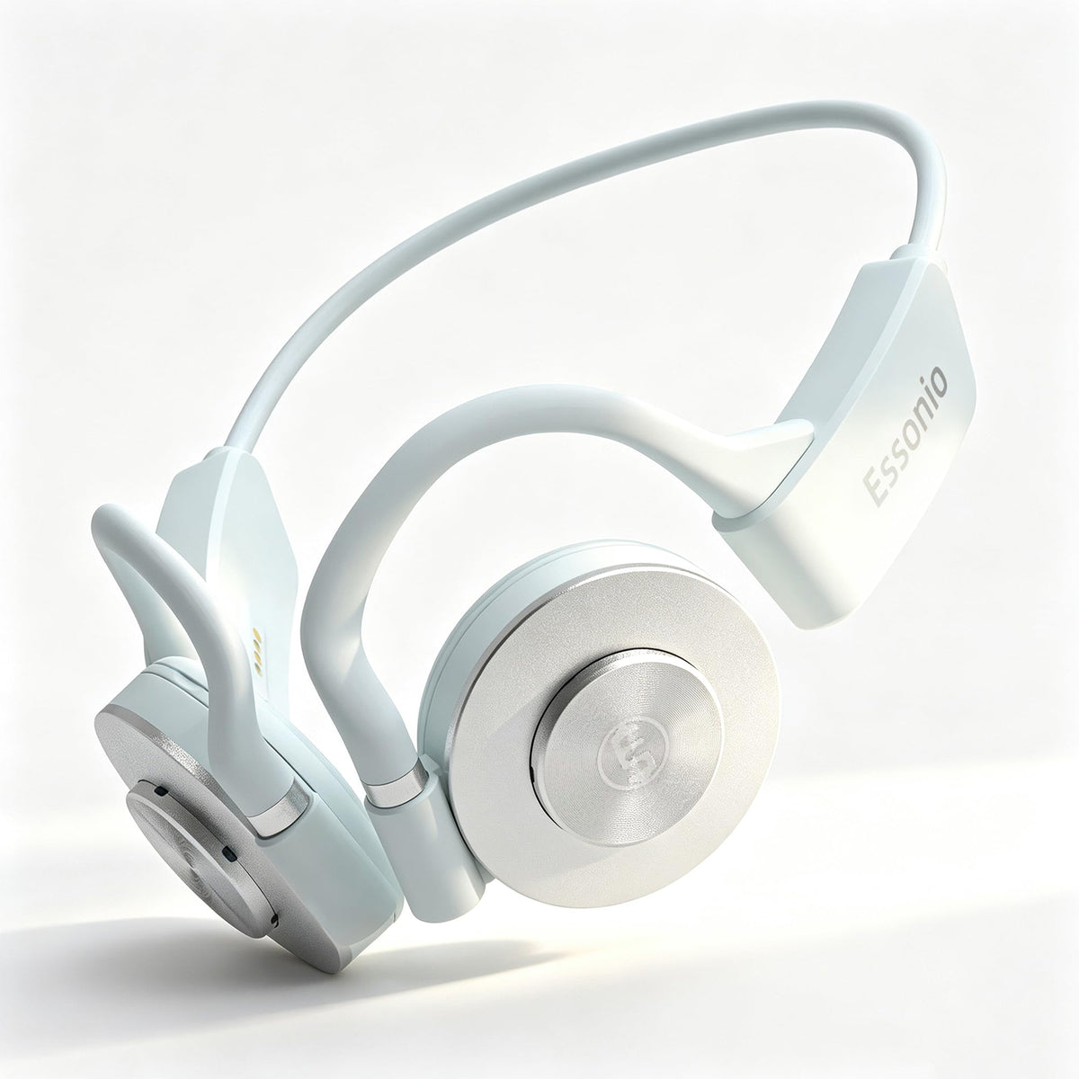 XB1 Open Ear Headphones, 34.8mm Adjustable Bass, 20H Playtime for Daily Use