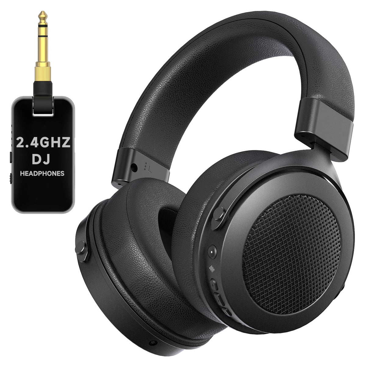AOC 2.4GHz Wireless Headphones for Guitar Amp, 20ms Low Latency