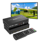 MT-VIKI Video Wall Controller 3x3, HDMI Video Wall Support UHD 4K Input & 1080P Output for 9 TV Splicing Display, 9 Channel Video Wall Processor