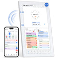 Digital Calendar Wall Touch Screen, 21.5IN Smart Electronic Wall Planner with Interactive Chore Chart for Family Schedule Organizer & Photo Frame, No Subscription, Two Way Sync, Wall Desk Mountable