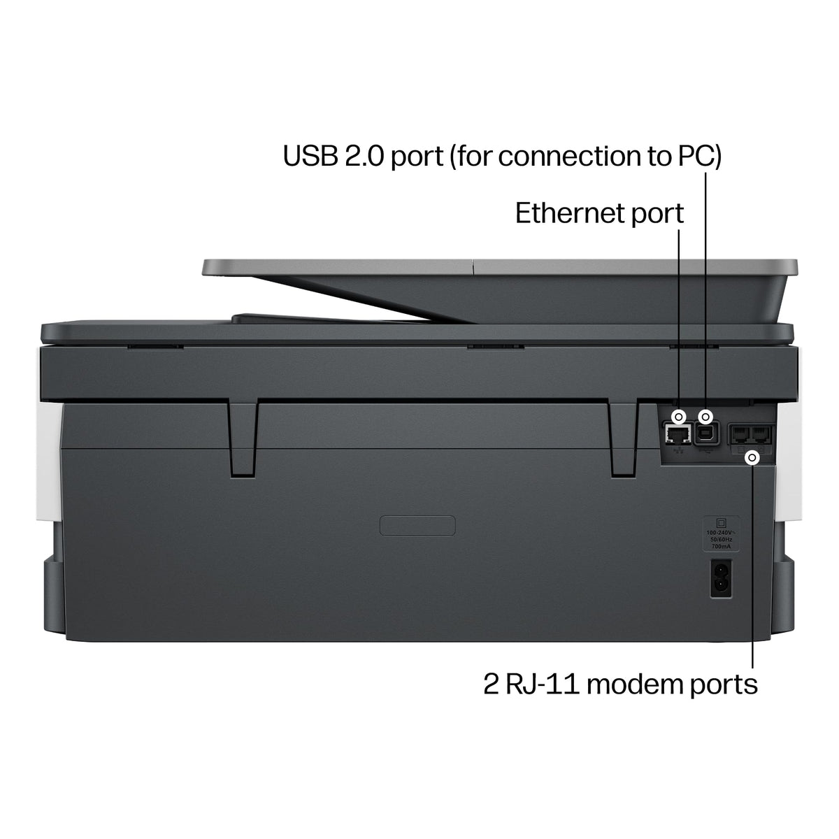 HP OfficeJet Pro 8135 Wireless All-in-One Color Inkjet Printer, Print, Scan, Copy, Fax, ADF, Duplex Printing Best-for-Home-Office, 3 Month Trial of Instant Ink Included, AI-Capable (C2VK1A)