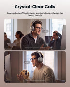 Anker soundcore Space 2 Pro ANC Over-Ear Headphones, Crystal Clear Call