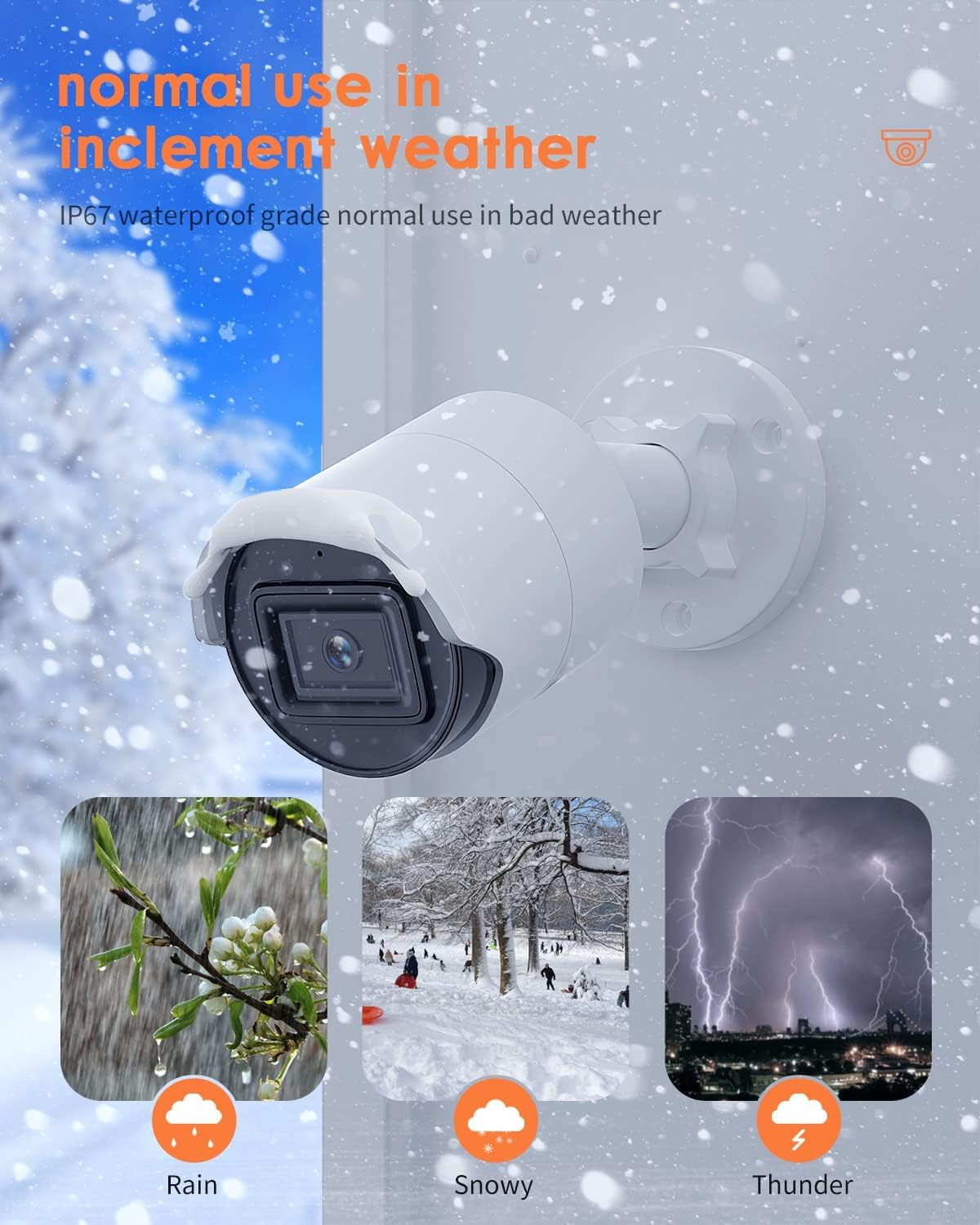DS-2CD2086G2-IU 4K 8MP POE Bullet IP Camera 2.8MM Lens Mic Ⲏіkconnect