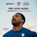 Sony LinkBuds Clip Open-Ear Truly Wireless Earbuds Clip-On Design, Black