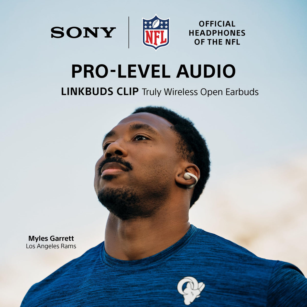 Sony LinkBuds Clip Open-Ear Truly Wireless Earbuds Clip-On Design, Black