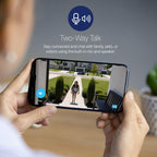 AMLINK 2-Pack 4K/8MP Security AI IP PoE Camera, Human/Vehicle Detection, NDAA Compliant, Indoor Outdoor Surveillance Turret, 2-Way Audio, Support 256GB MicroSD, Deterrent, 2PACK-AL8M-T8198EW
