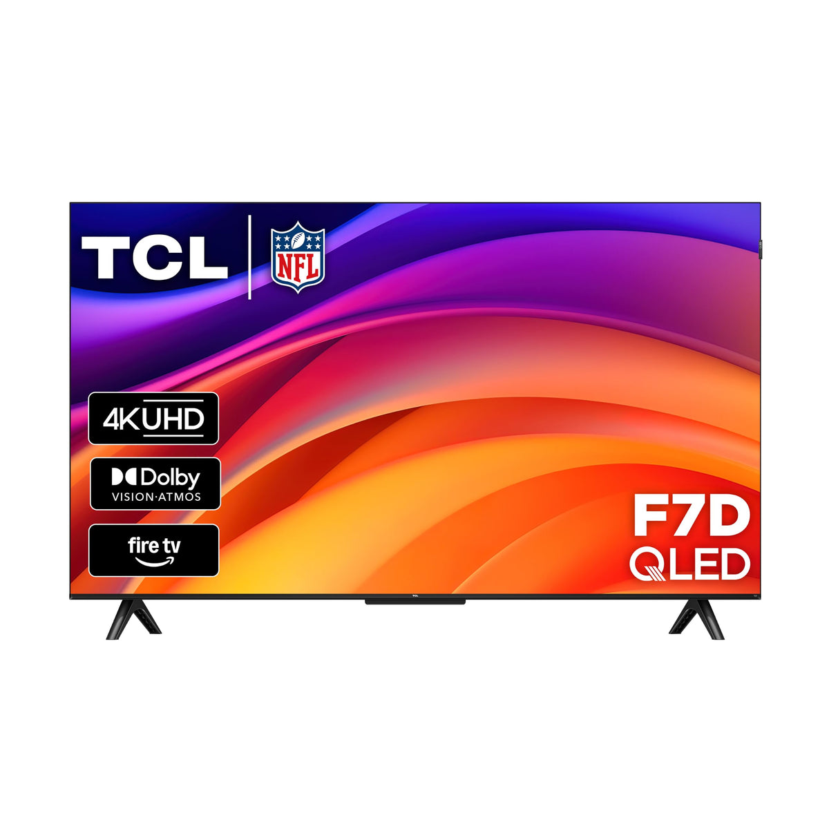TCL 43-inch F7D Series QLED 4K UHD smart TV (43F7D, 2026 Model) | Dolby Vision & Atmos, DTS | Voice Remote with Alexa | Motion Rate 240, Game Accelerator 120, auto Mode