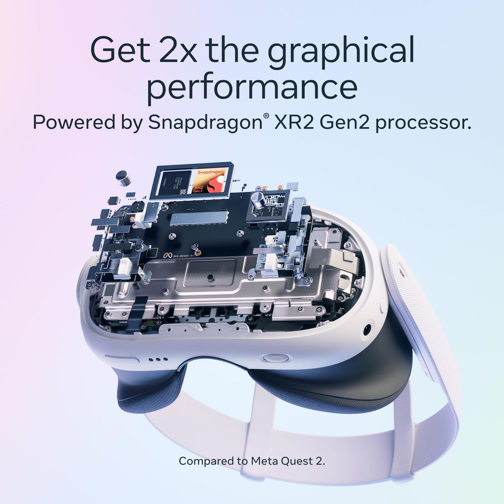 Meta Quest 3 512GB | Virtual Reality — VR Headset — 2X Graphical Processing