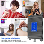 Cell Phone Signal Booster for Home Cell Repeater Boost Up to 5,000 Sq Ft 5G 4G LTE 3G 2G Call/Data Signal with All U.S. Carriers Verizon AT&T T-Mobile & More Working Band 13/12/17/5/4/2/25
